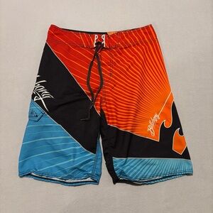 Billabong Andy Irons Boardshorts Swim Trunks Size 31 32x10 Beach Summer Outdoor